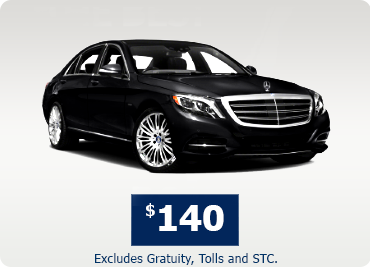Mercedes car service from Darien to Westchester County Airport